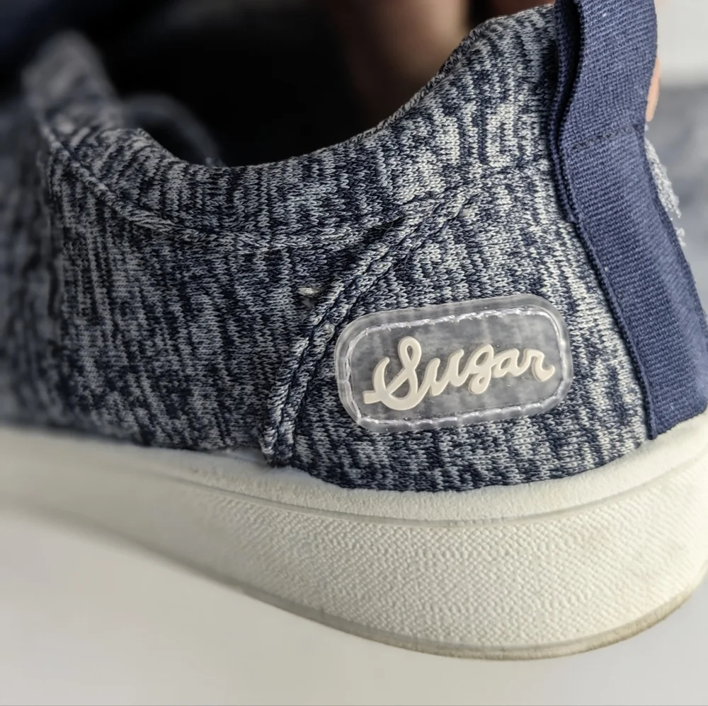 Sugar Fallon Jersey Canvas Sneakers 8.5 - Picture 2 of 8